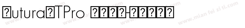 FuturaLTPro BLOD字体转换